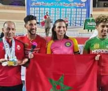 الدراجة المغربية حاضرة في منافسات البطولة العربية المجمعة للدراجات بالشارقة