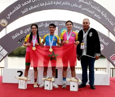 البطولة العربية المجمعة بالشارقة : ثلاث ذهبيات للمغرب في اليوم الأول من منافسات الدراجات الجبلية