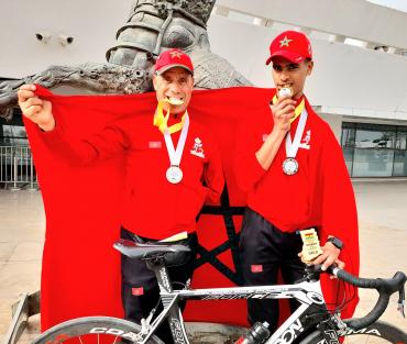 المغاربة أبطالا لأفريقيا للدراجات لذوي الهمم