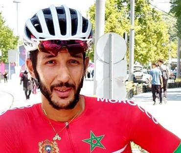 البطل أشرف الدغمي يصارع الكبار في طواف رواندا