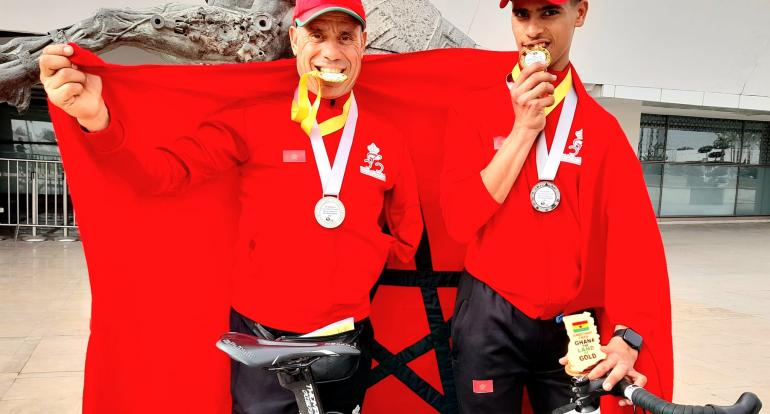 المغاربة أبطالا لأفريقيا للدراجات لذوي الهمم