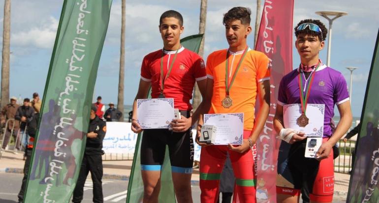 اختتام منافسات البطولة الوطنية المدرسية للدراجات بالجديدة