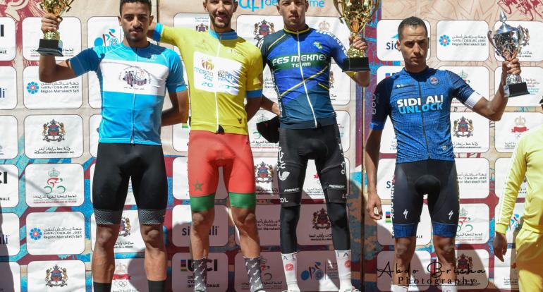 طواف جهة مراكش أسفي: أشرف الدغمي يتوج بلقب الدورة الأولى