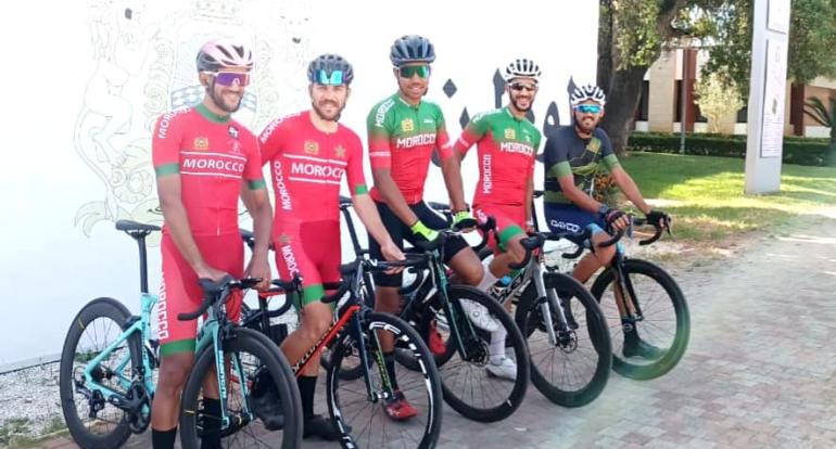 تجمع إعدادي لأسود الدراجة المغربية بسلا تحضيرا لطواف البنين 2023
