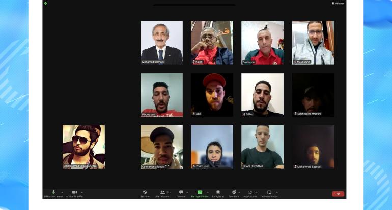 لجنة الإشراف على المنتخبات الوطنية بجامعة الدراجات تعقد لقاءا تواصليا رمضانيا مع أسود الأطلس