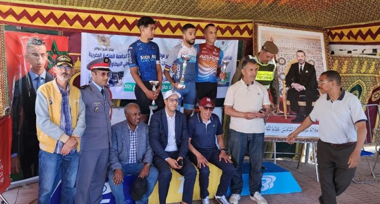 محمد نزار السايل بطلا للجائزة الكبرى لاولاد صالح للدراجات